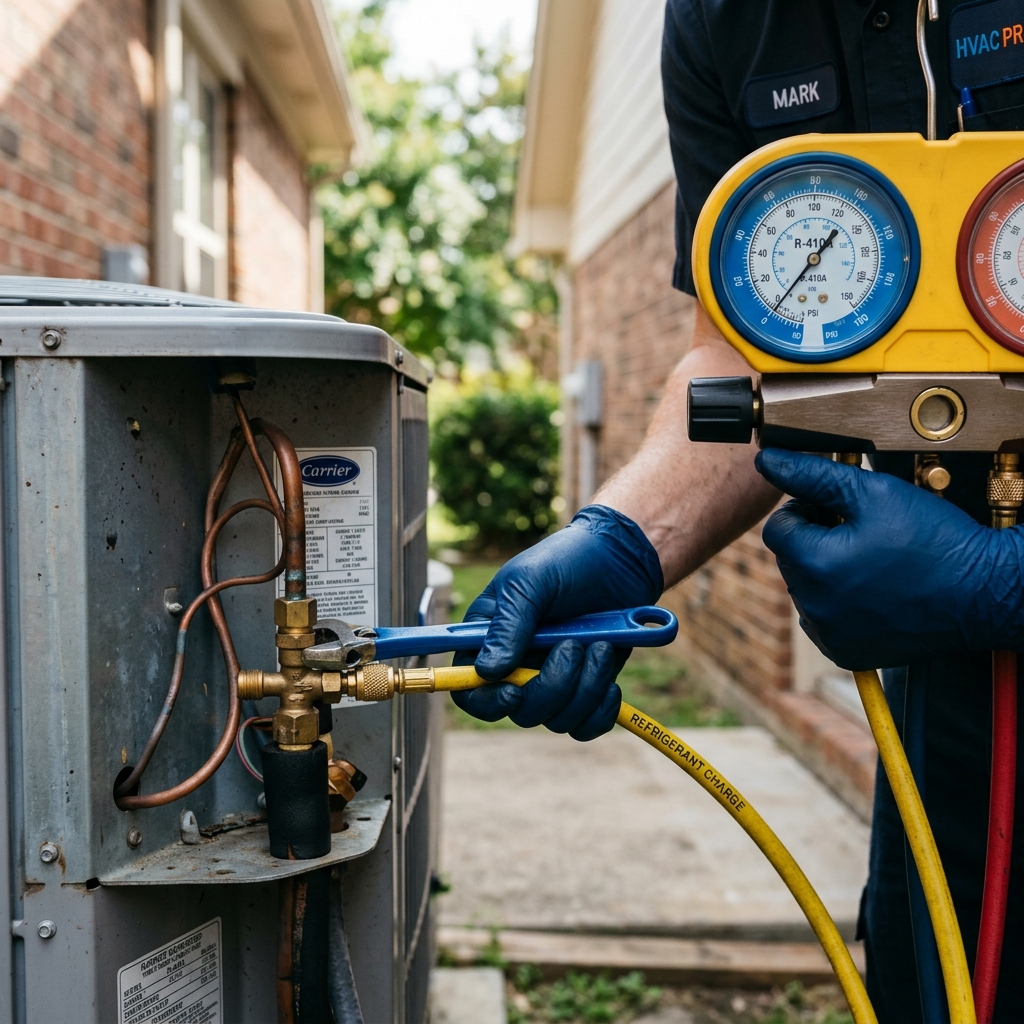 Carga de gas aire acondicionado en Badalona